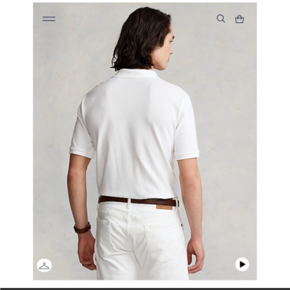 NWT Polo Ralph Lauren Classic Fit Mesh Graphic Shirt - Picture 4 of 9